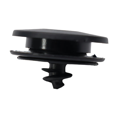 Set of 10 Black Auto Floor Mat Clips for Universal Fit