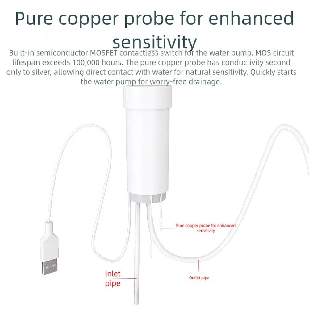 USB drainage pump for AC with silent motor, 5V low power use