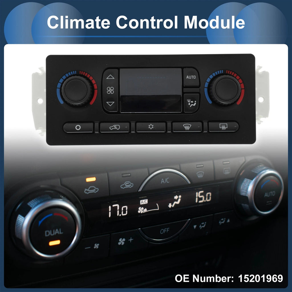 Climate Control Module Replacement for Chevrolet Avalanche 1500 2500 (2003–2006)