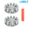 Chrome Front Axle Wheel Cover Hub Cap for LABLT Truck (Thread-On)