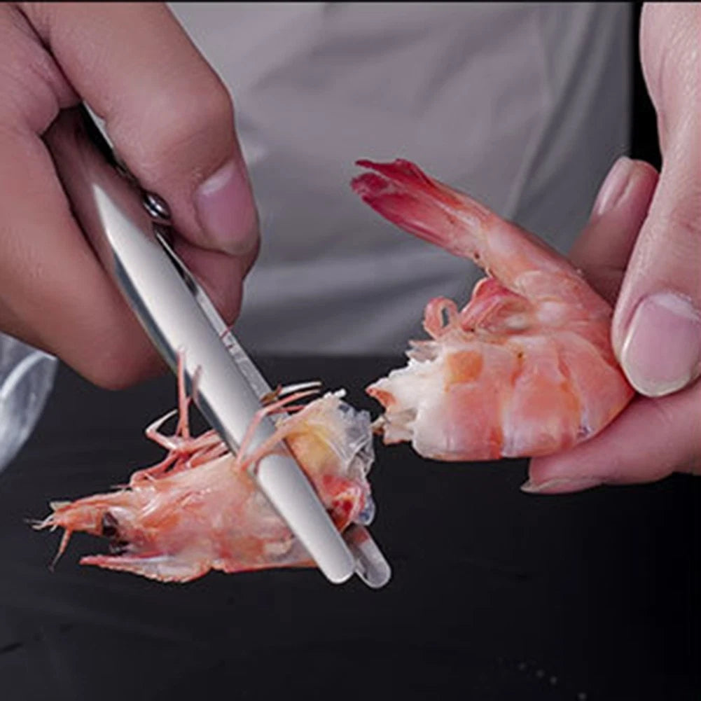 Shrimp Peeler for Portable Lobster Preparation