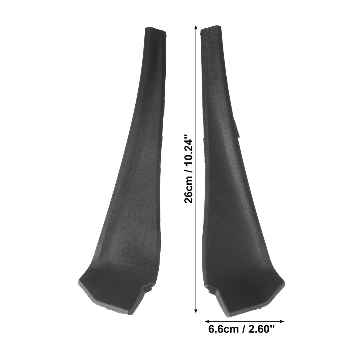1 Pair Cowl Extension Trim Cover for Nissan Rogue (2014–2020)