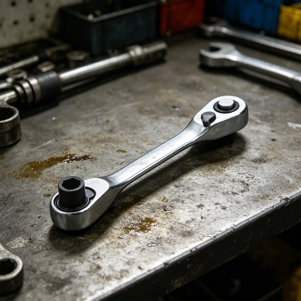 Ratchet Wrench for Mini 14 Double Ended Quick Socket Hex Torque
