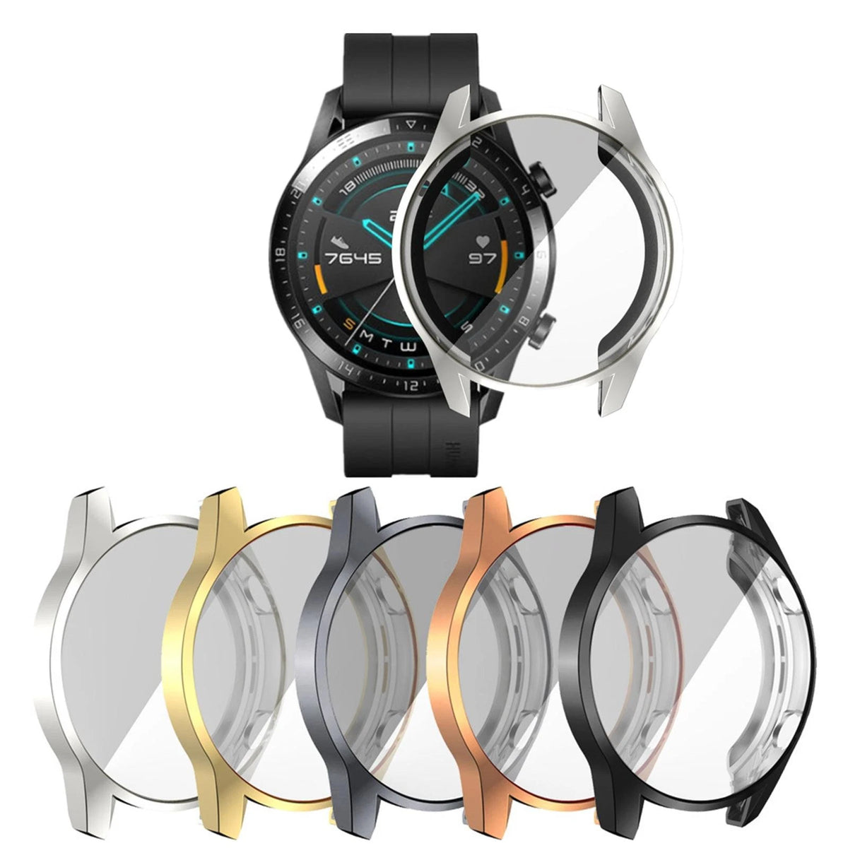 PU Protector Case Cover for Huawei Watch GT 2 46mm
