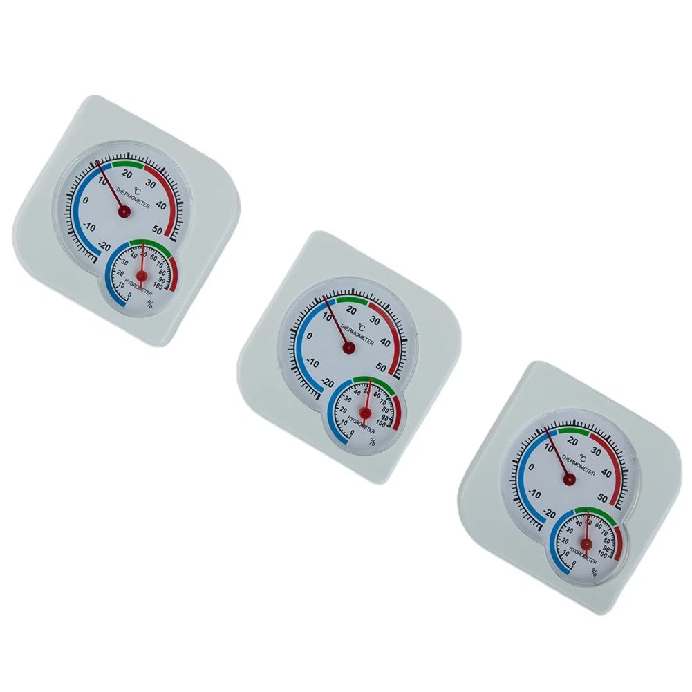 Thermometer Hygrometer for Indoor Climate (7.2cm x 7.2cm)