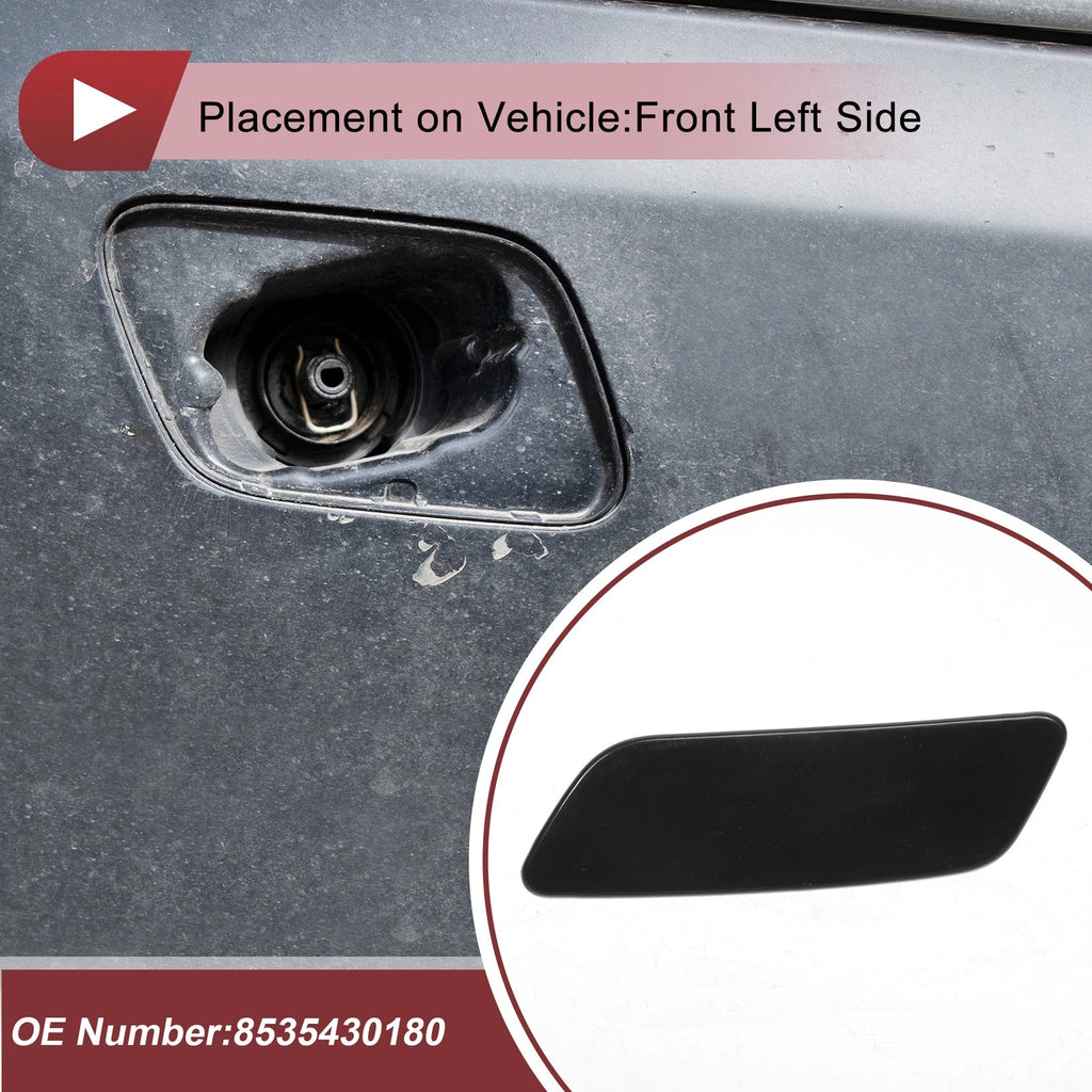 Front Left Washer Nozzle Cover Cap for Lexus GS200t (2016–2019) Unpainted