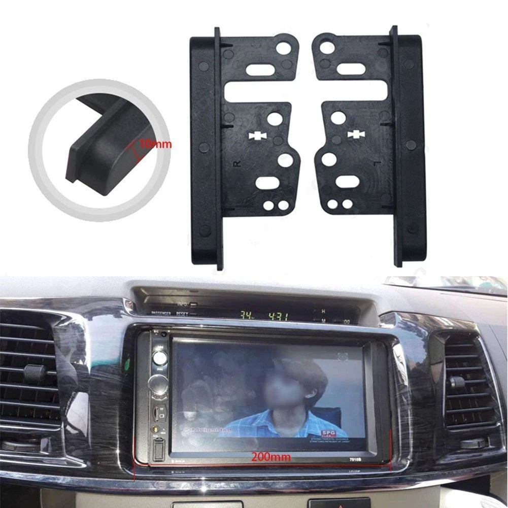 2X Double-DIN Dash Bracket for Toyota Prius (2009–2015)
