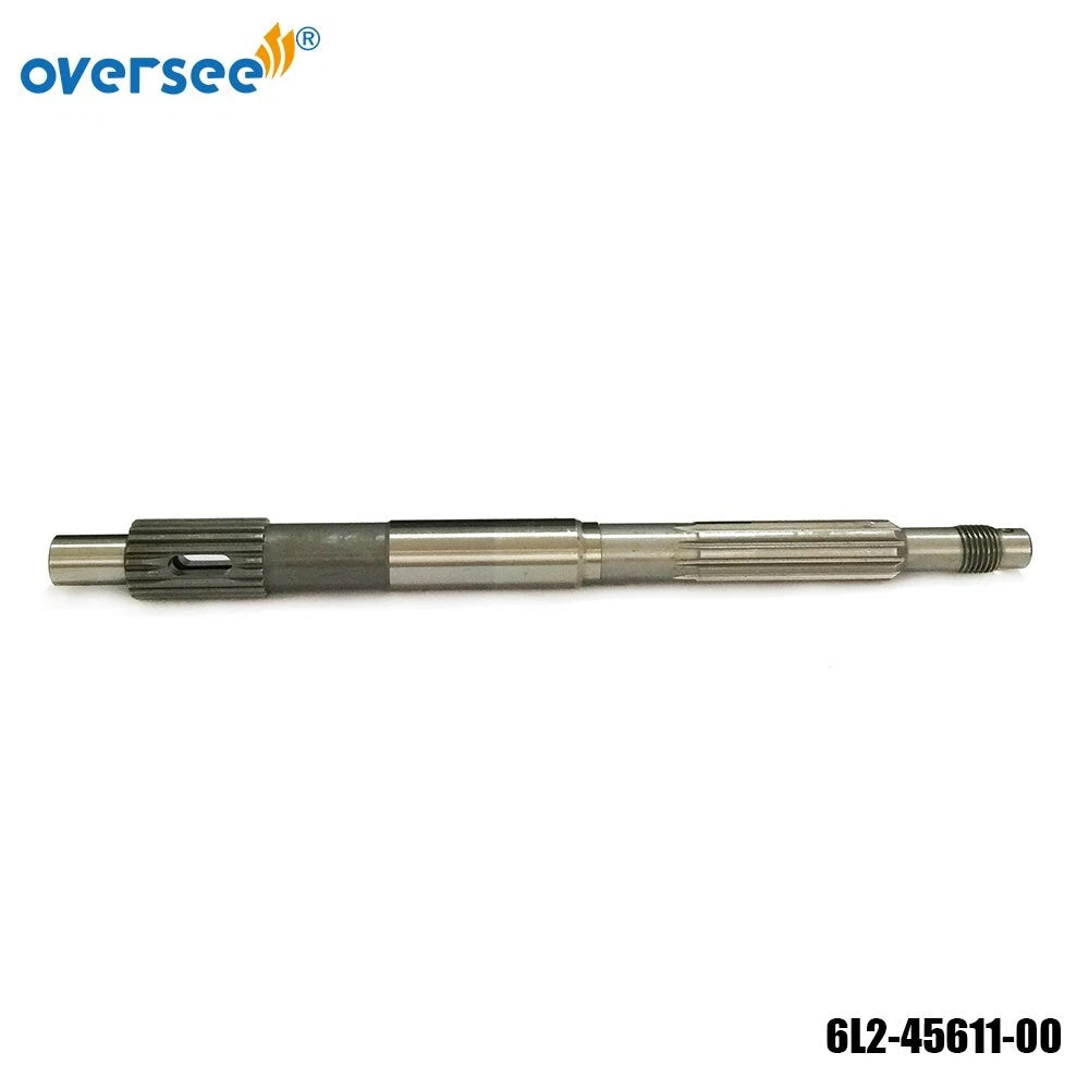 Propeller Shaft for Yamaha Outboard F20 F25 (2000–2023) 6L2-45611