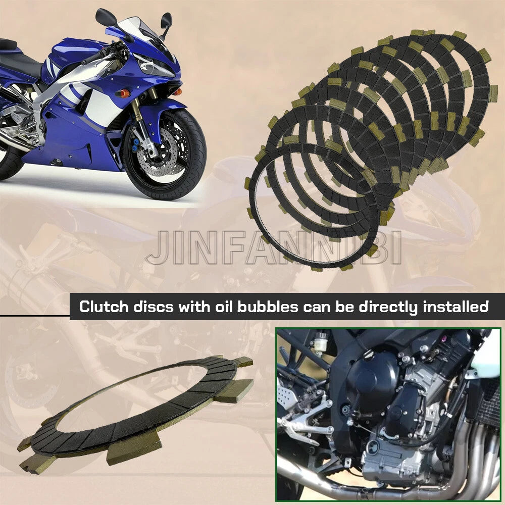 Clutch Friction Plates for Yamaha YZF-R1 (1998–2003)