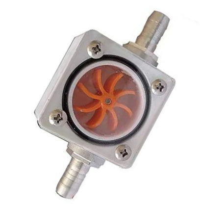 Aluminum Water Flow Meter for Engraving Machine Spindle Motor