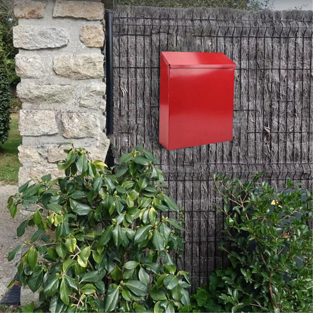 Wall Mounted Mailbox with Safe Lock System and Two Keys