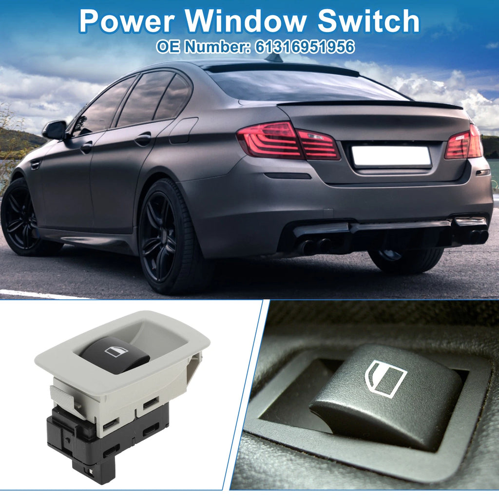 Power Window Switch Replacement for BMW 525i 2004–2005 Base 2.5L L6