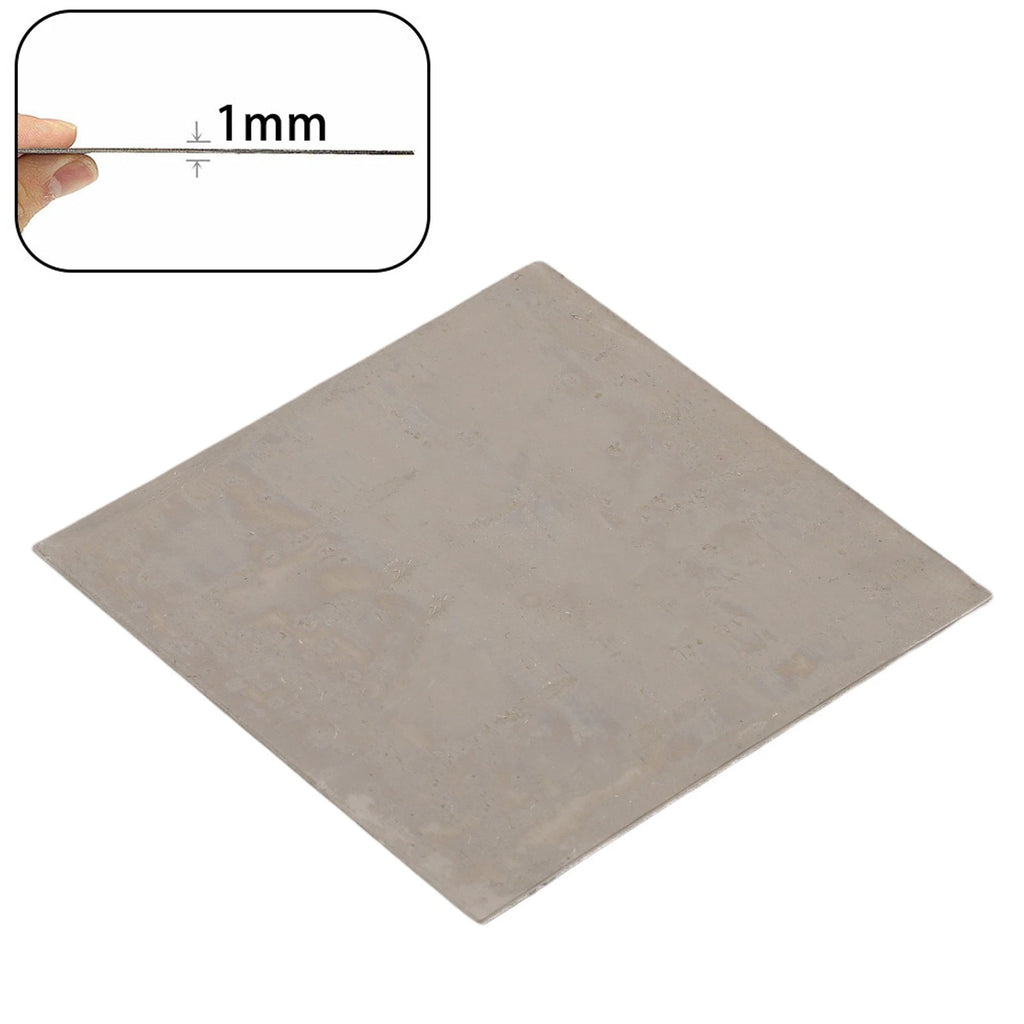 Pure Nickel Sheet 100x100mm for Permanent Magnet Applications