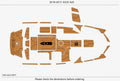 EVA Pads Flooring for Axis A20 (2017) - Teak Deck Mat