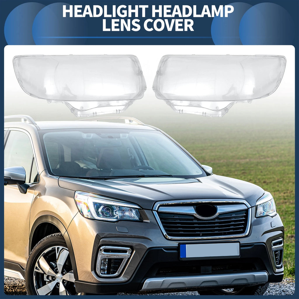 Headlight Lens Cover Front Pair Left Right for Subaru Forester (2006–2008)