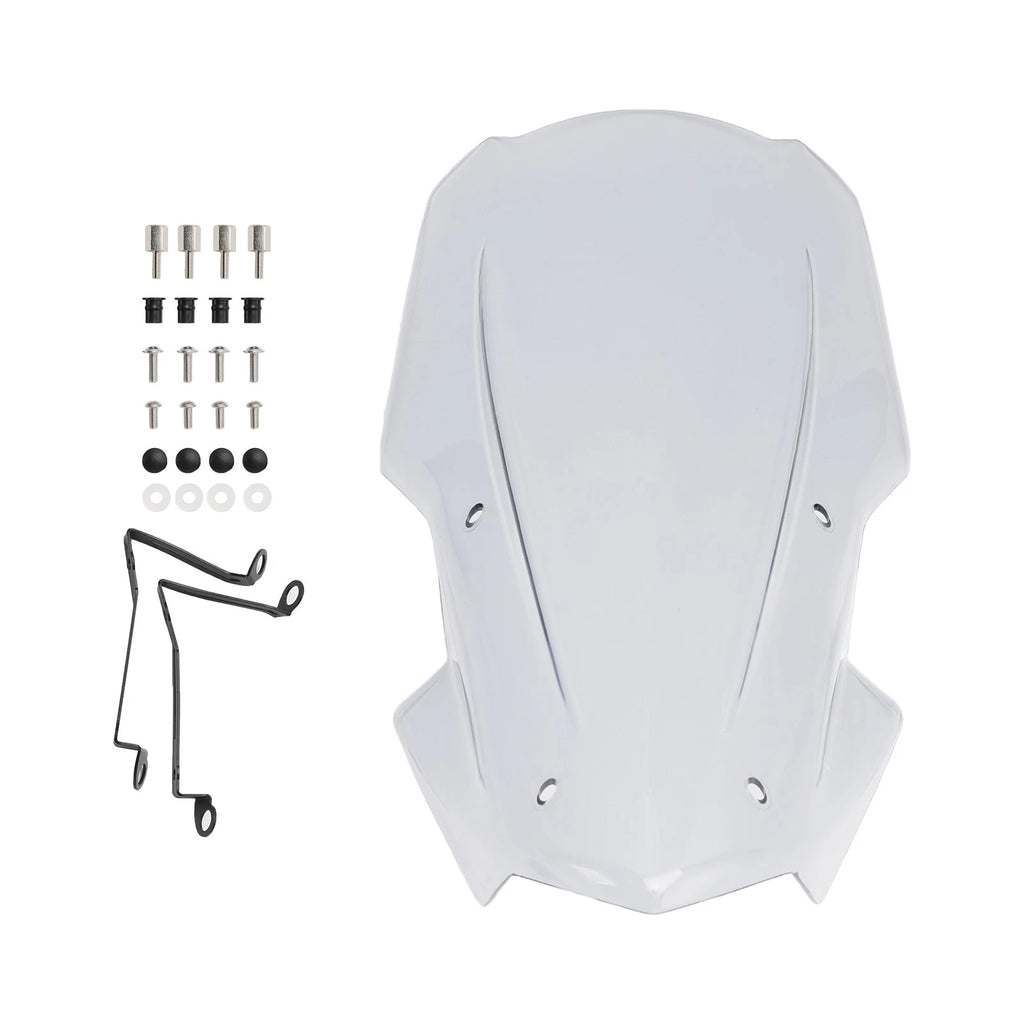 Windscreen Windshield Screen with Bracket for Kawasaki Z900 (2017–2018) Clear