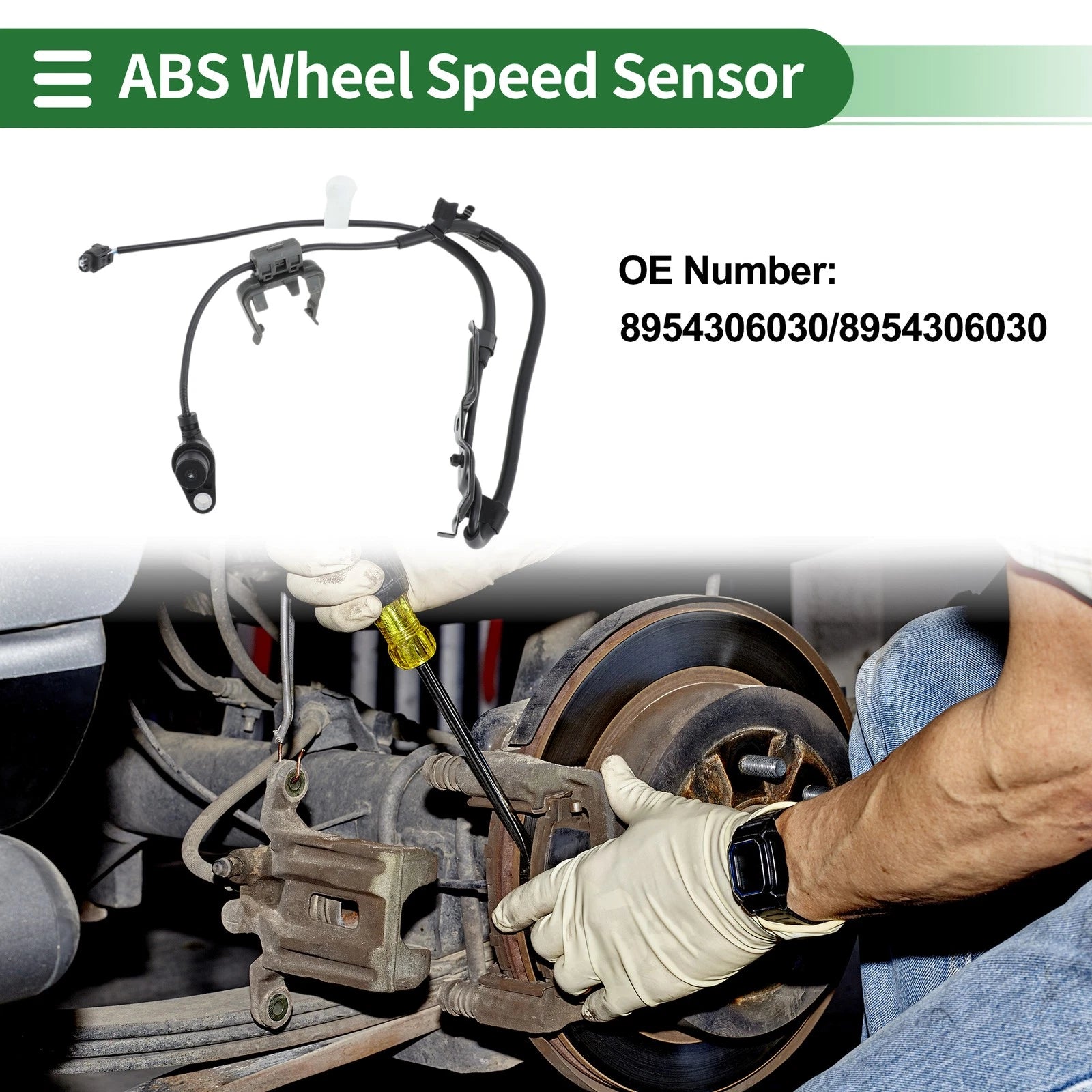 ABS Wheel Speed Sensor Replacement for Lexus ES350 (2007–2012)