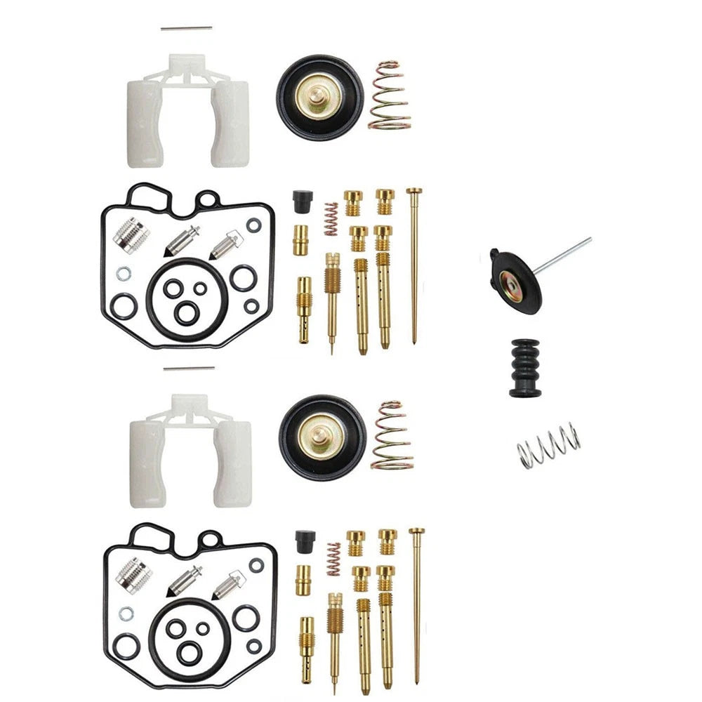 2X Carburetor Repair Rebuild Kit for Honda Hawk 400 CB400T (1980–1981)