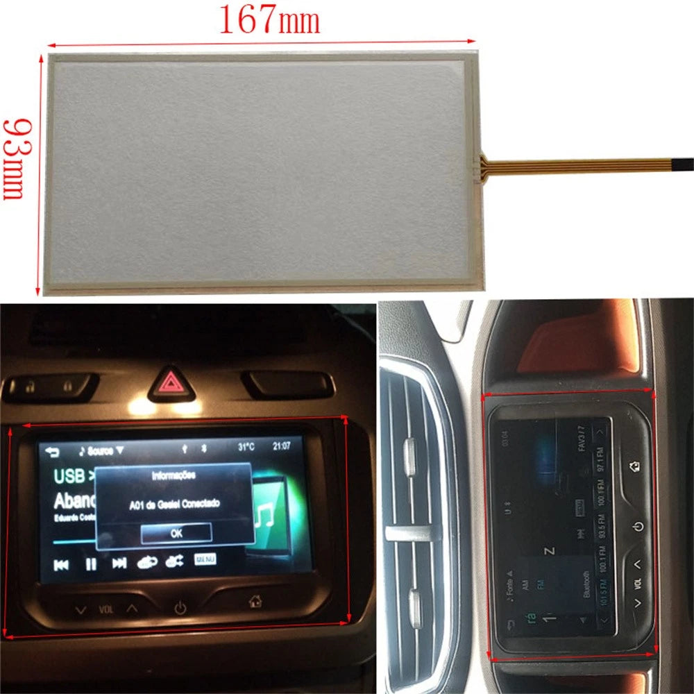 7" 4 Pin Touch Screen Radio Navigation for Chevy Onix Aveo Spark Trax (2012–2016)
