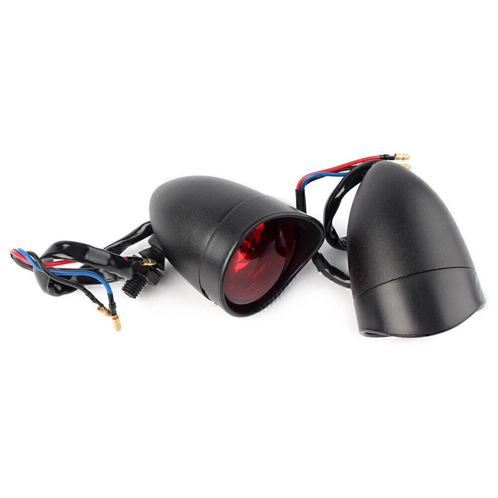 2X 12V 2.5" Round LED Turn Signal Light for Universal Motorcycle
