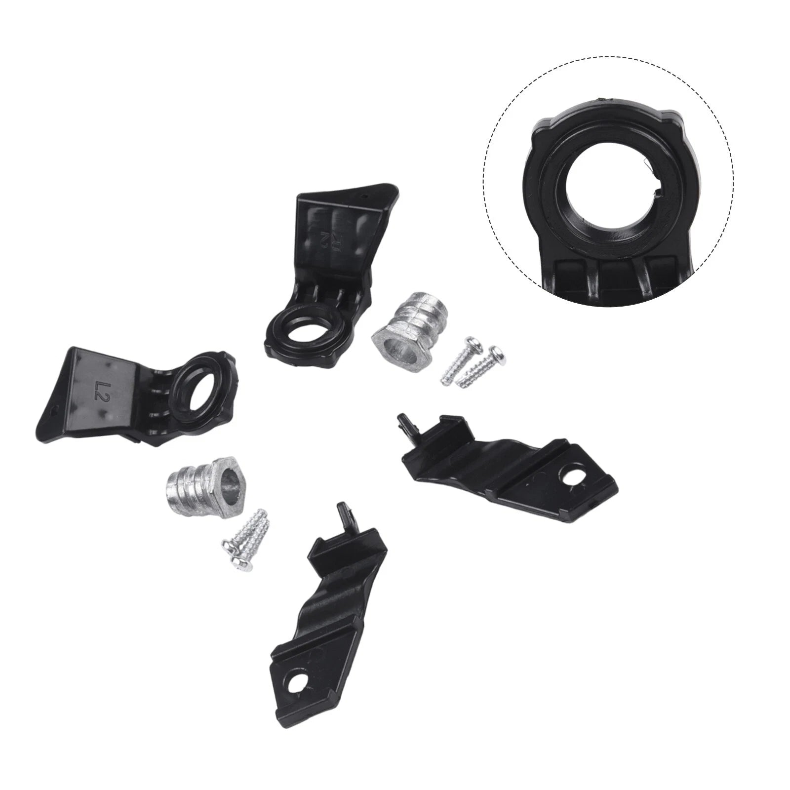 Headlight Bracket Replacement Kit for VW Golf MK5 (2003–2009) R+L Side