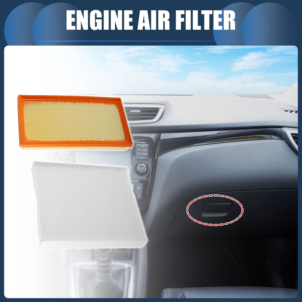 Engine Air Filter Set Replacement for Toyota RAV4 Hybrid (2019–2022)