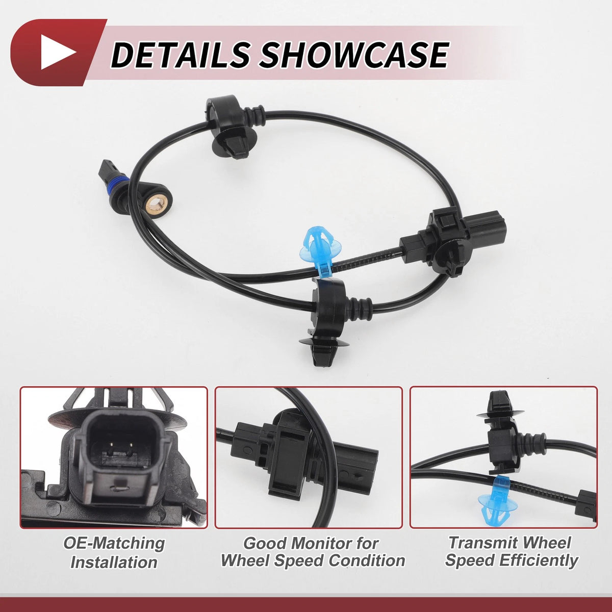 ABS Wheel Speed Sensor No. 57470TR3A02 for Honda Civic (2016–2021)
