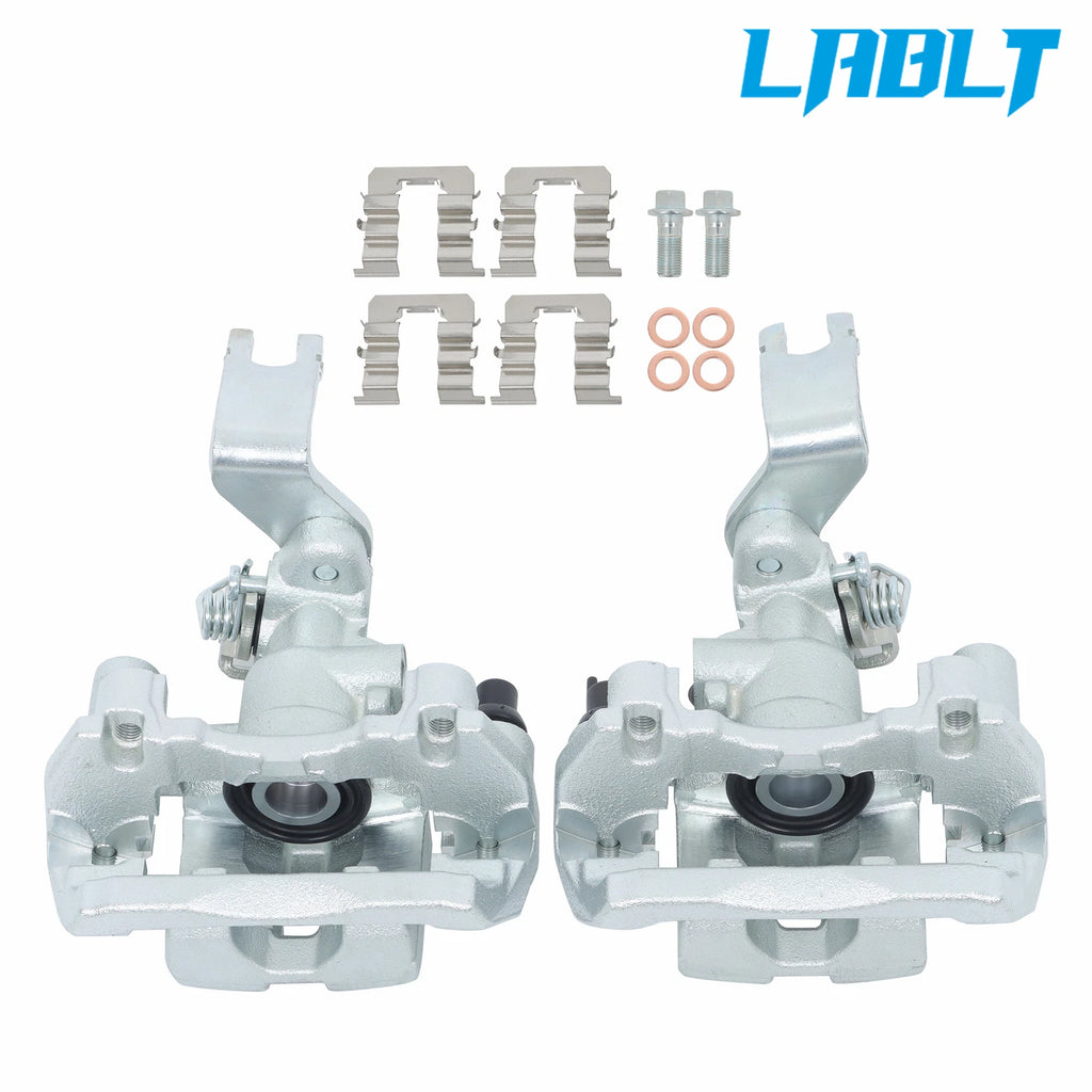 2X Disc Brake Caliper w/ Bracket for Mazda Protege5 (2002–2003)