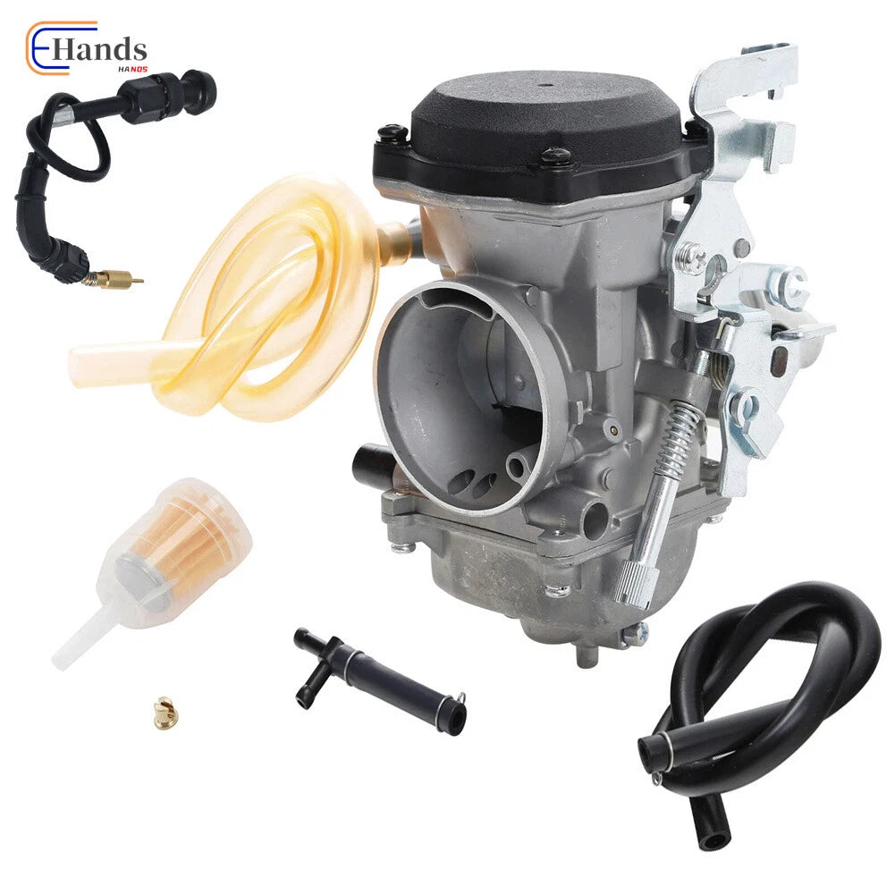 Carburetor & Choke Cable for Kawasaki KLR650 (2008–2018) 15004-0073 15004-0072