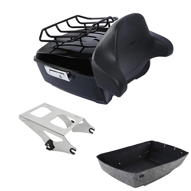 Trunk Backrest Pad Mounting Rack for Harley Touring (2014–2026)