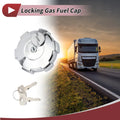 Locking Fuel Cap with 2 Keys for Volvo Scania Iveco and MAN (All Years)