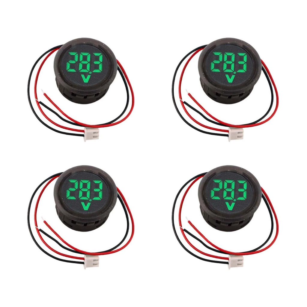 LED Voltage Meter for Vehicle Battery Checks