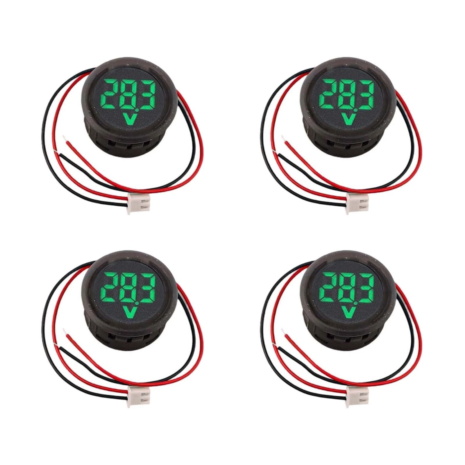 LED Voltage Meter for Vehicle Battery Checks