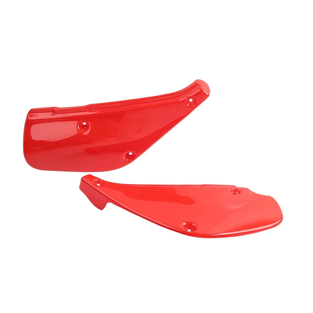 Side Panels Plates Covers Kit for Honda XR80R XR100R (1988–2000) - Glossy Red