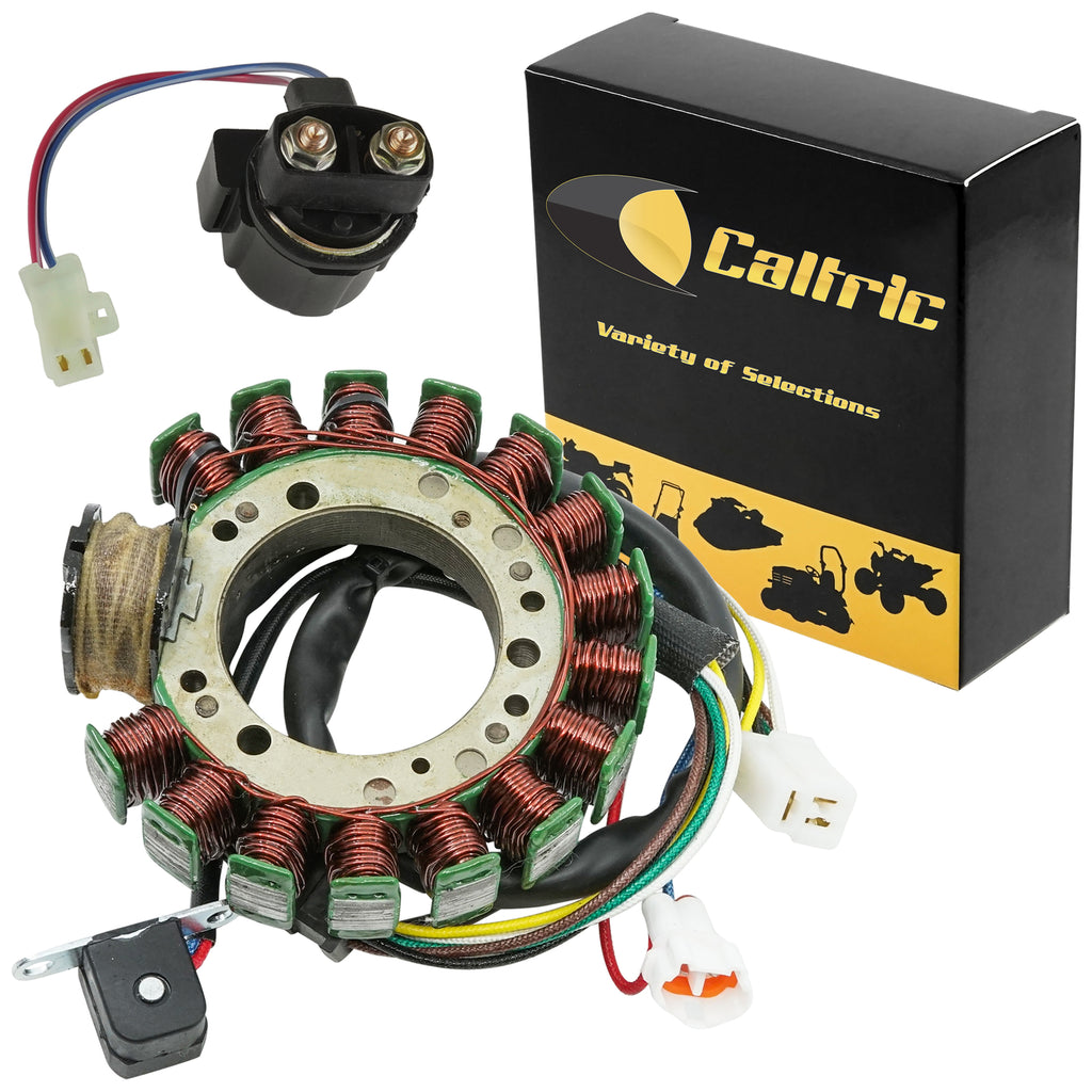 Stator and Solenoid Replacement for Yamaha Warrior 350 YFM350 (1996–2001)
