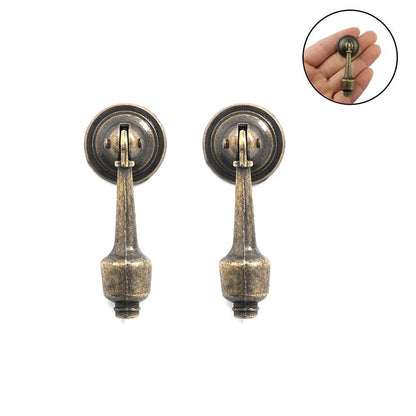 2/5/10Pcs Classy Antique Pull Knob Cupboard Drawer Cabinet Door Handle Hardware