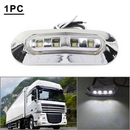 1PC LED Side Clearance Marker Light for Truck Trailer Pickup (12V 24V)