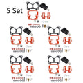 Set of 5 Carburetor Repair Kits for Johnson Evinrude (0439076, 439076, 435443)