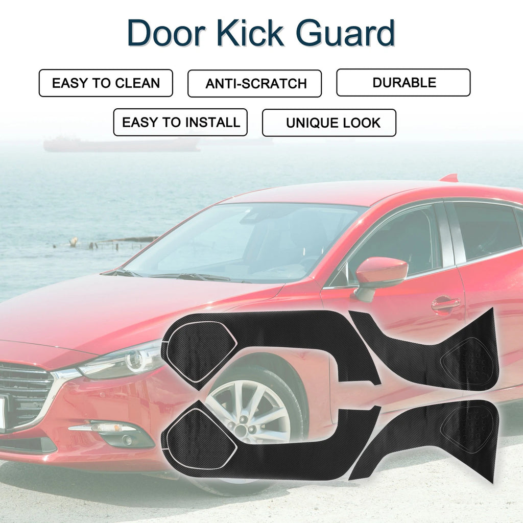 Door Kick Guard Replacement for Mazda 3 Axela 2017–2019 Front Rear Side
