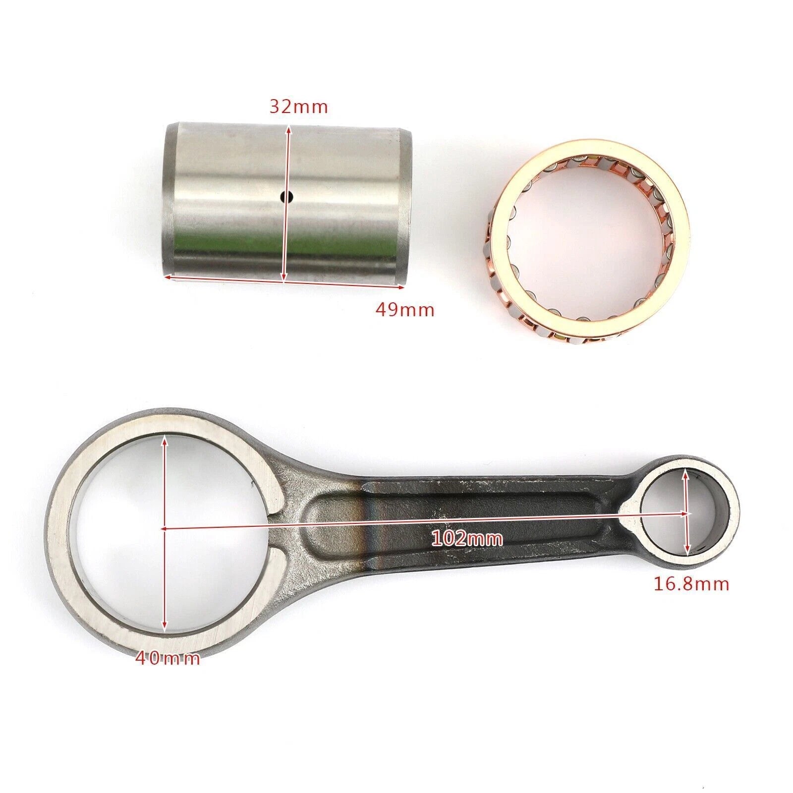 Connecting Rod Kit for Honda CH250 Elite (1985–1990) CN250 Helix (1986–2001)