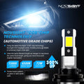 2X H11 LED Headlight Bulbs Kit 30000LM 6500K Bright White
