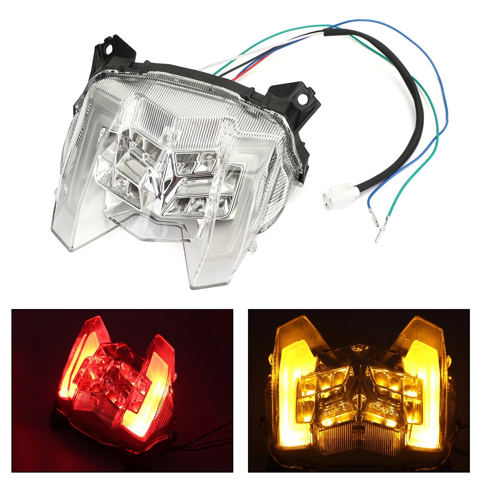 LED Rear Brake Turn Signals Taillight for Yamaha MT-09 FZ-09 (2017–2020)