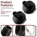 2pcs Drive Shaft Universal Boot for Suzuki Quadrunner 250 LT-F250 (1988–2002)