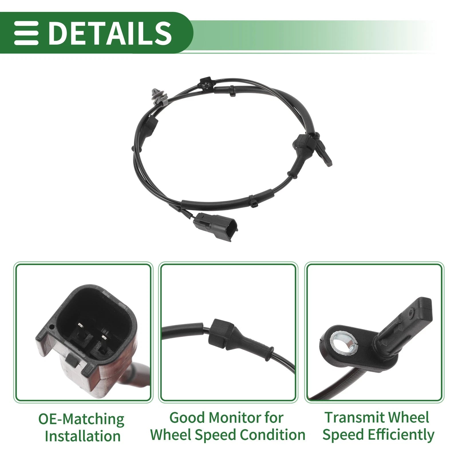ABS Wheel Speed Sensor No.DA7R4370X for Mazda 2 (2019)