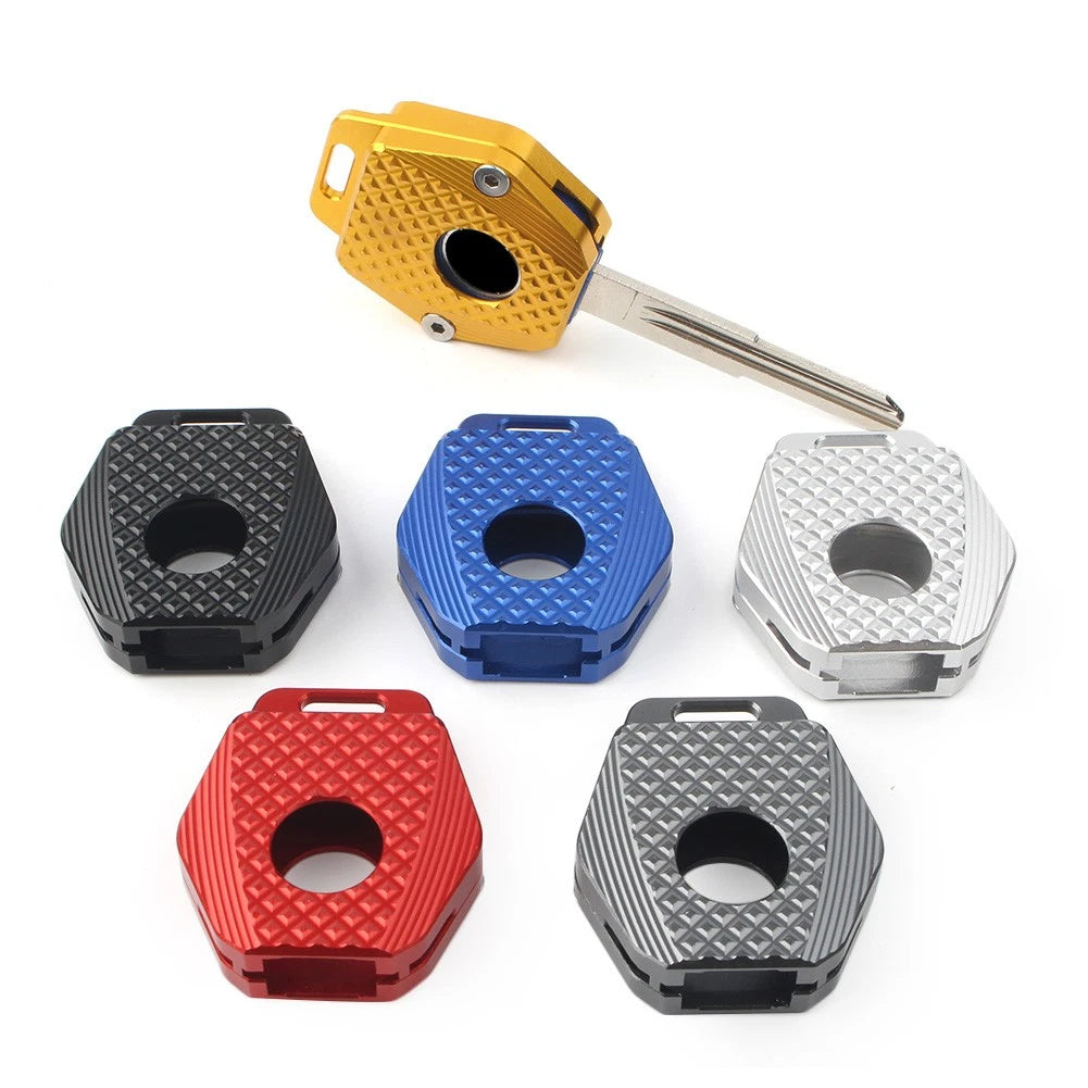 CNC Aluminum Key Ring Cover Case for Honda VFR800 CB600 (2010–2020)