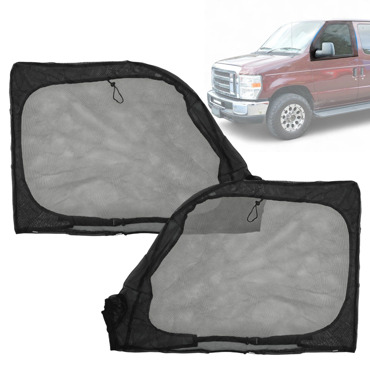 Magnetic Mosquito Screen for Ford E-Series Econoline (2002–2025)