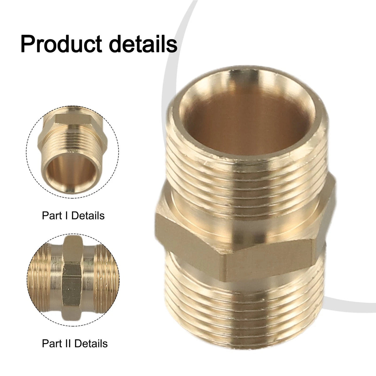 Adapter to M22 14mm Female for Pressure Washer Coupler