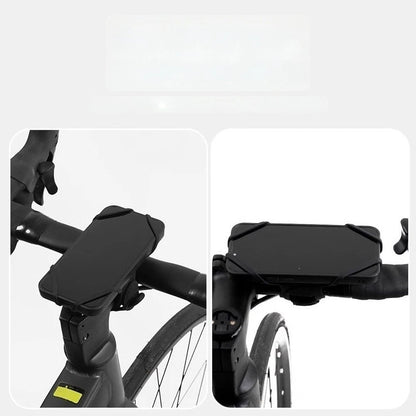 Silicone Phone Mount for Mountain & Road Bikes - Shockproof Holder
