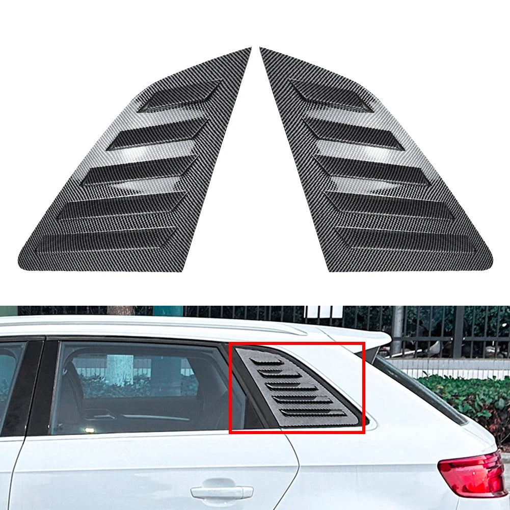 Side Window Louver Blind Trim for Audi A3 S3 8V Hatchback (2014–2020)