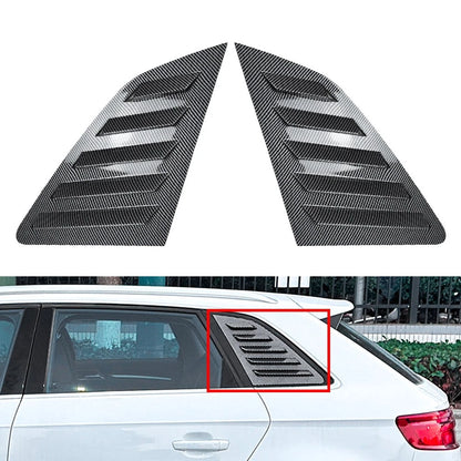 Side Window Louver Blind Trim for Audi A3 S3 8V Hatchback (2014–2020)
